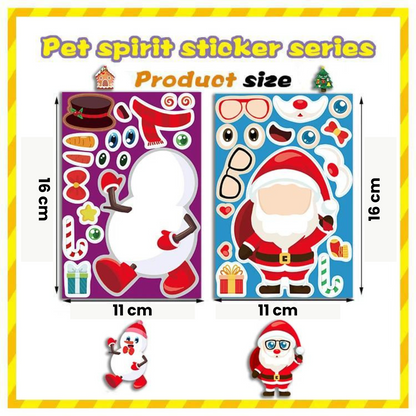 Christmas Stickers ™ - Legende vinterdekoration