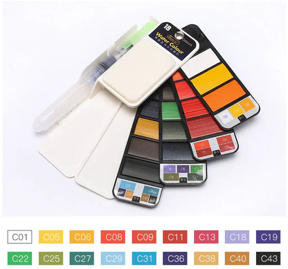 Handige Aquarel Reis Set