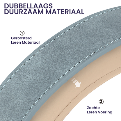 PrimePaw™ | Stylische Lederhalsband