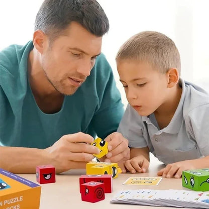 CubePuzzle - 3D Puzzle with Face-Changing Magic Cube