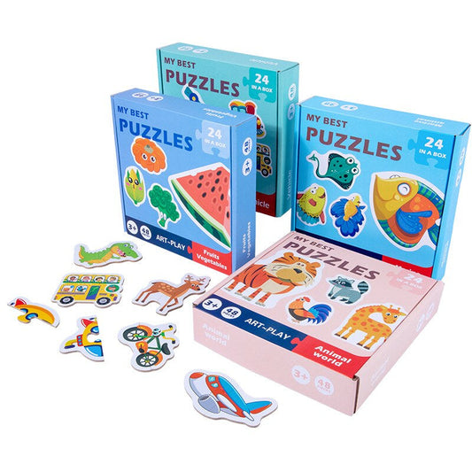 Learning Cards ™ - Jigsaw Puzzle Fun for Children