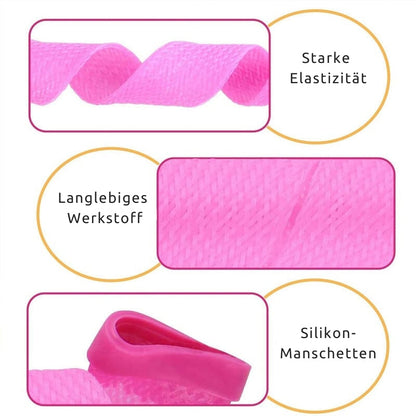 CurlCraft™ - Magiske Krølltenger - Varmefri Stylingsett