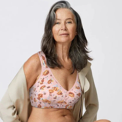 Comfortable Bra with Front Fastening for Women