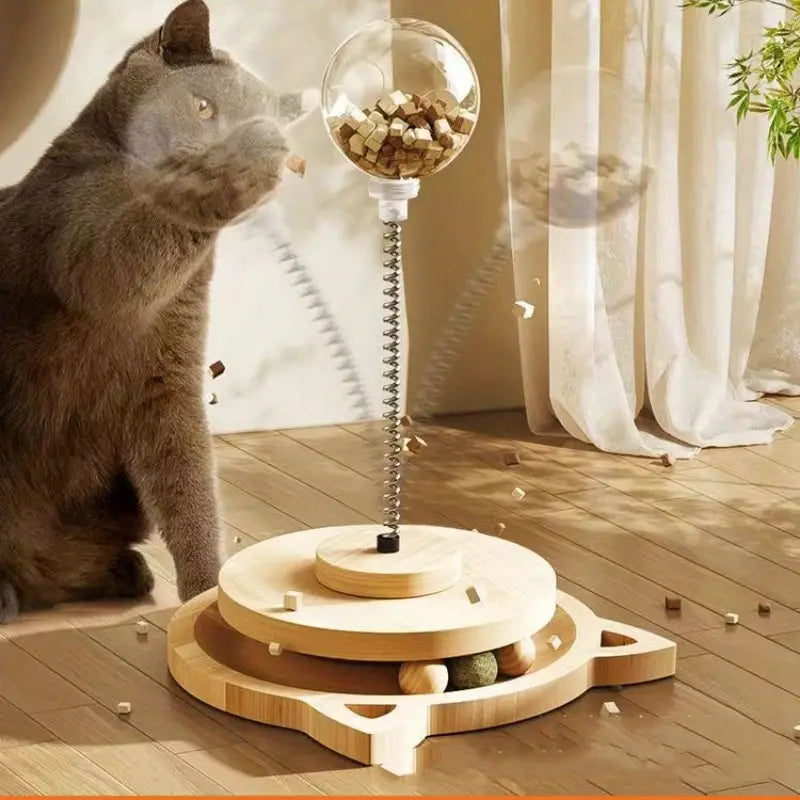 SnackSpire™ | Langsam fressendes Spielzeug für Katzen