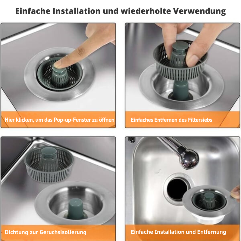 CleanFlow – Neuer verbesserter Siphonfilterabfluss