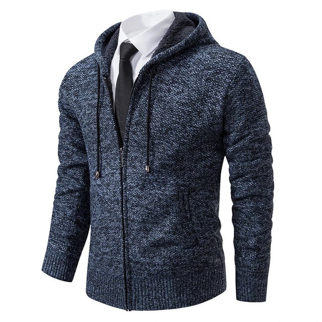 Thorsten – Einfache Strickjacke aus New Jersey