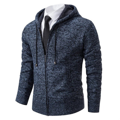 Thorsten – Einfache Strickjacke aus New Jersey
