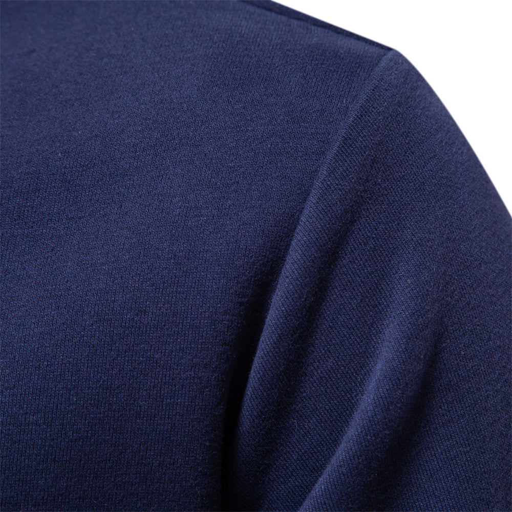 Eugen – Klassisches Winter-Polo-Design Sweatshirt