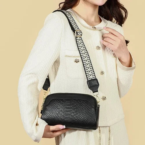 Alligator Pattern Women's Shoulder Bag