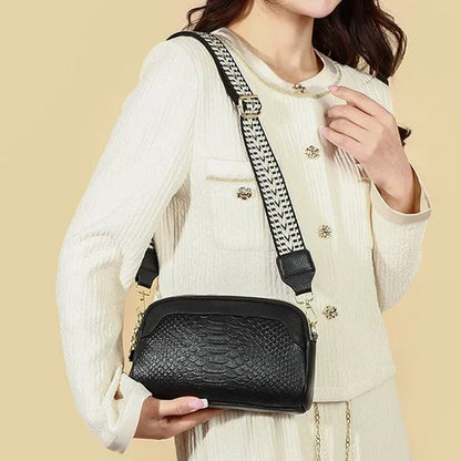 Alligator Pattern Women's Shoulder Bag