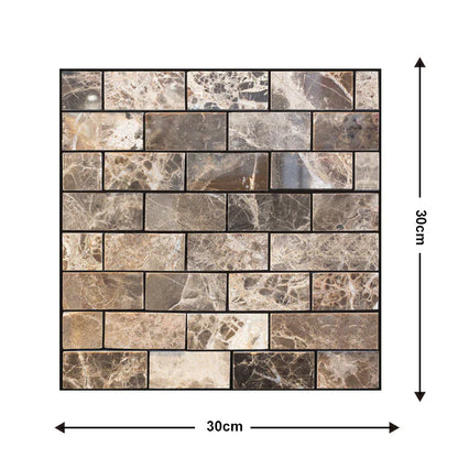 3D Wall Tiles for Peeling and Sticking