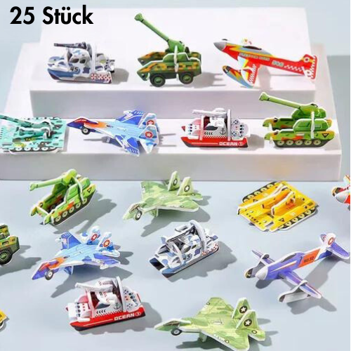 Educatieve 3D Cartoon Puzzel
