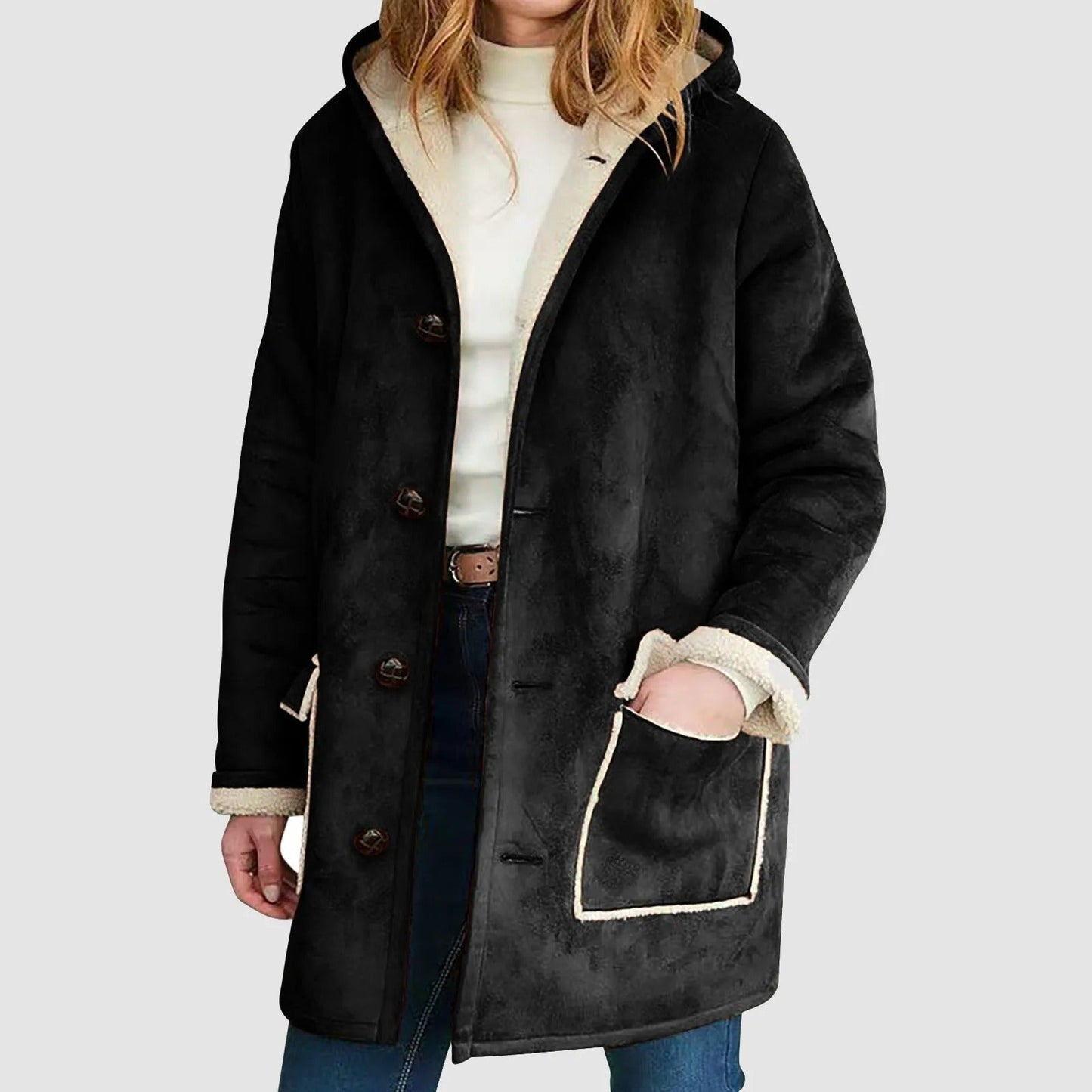 Yulia – Winter Warmer Fleece Coat