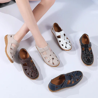 Breathable Orthopaedic Leather Loafers