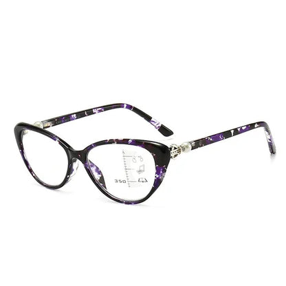 Cat Eye Zoom HD Anti-Blaulicht Lesebrille