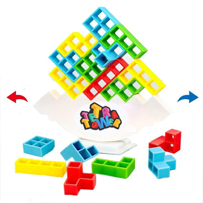 BALAN Puzzle Tower ™ Konstruktion und Gleichgewicht! - Tetris Tower