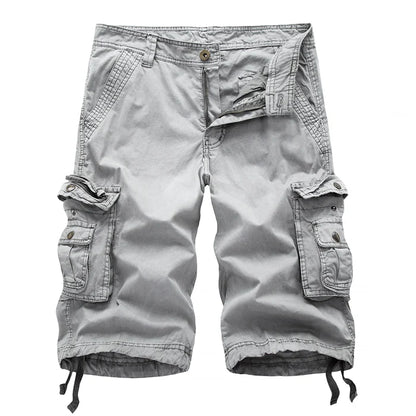 Wetzel™ - Heren Katoenen Shorts in Grote en Extra Grote Maten met Relaxed Fit