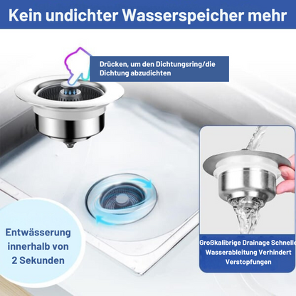 CleanFlow – Neuer verbesserter Siphonfilterabfluss