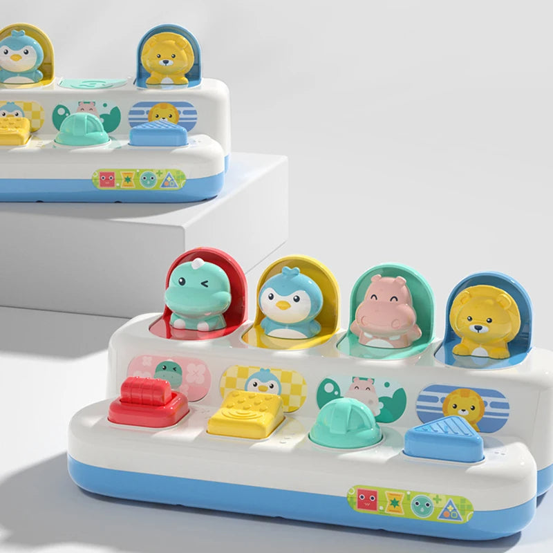 Baby Button Toy™ - Press and turn the buttons - Baby toy