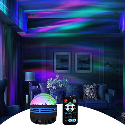 2 in 1 Projector for Northern Lights and Ocean Waves