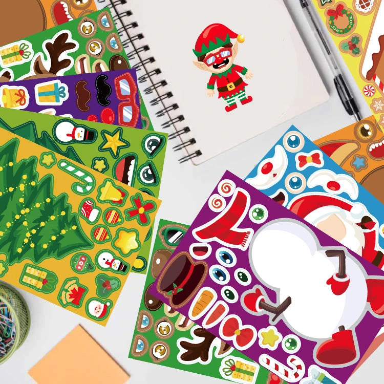 Christmas Stickers ™ - Legende vinterdekoration