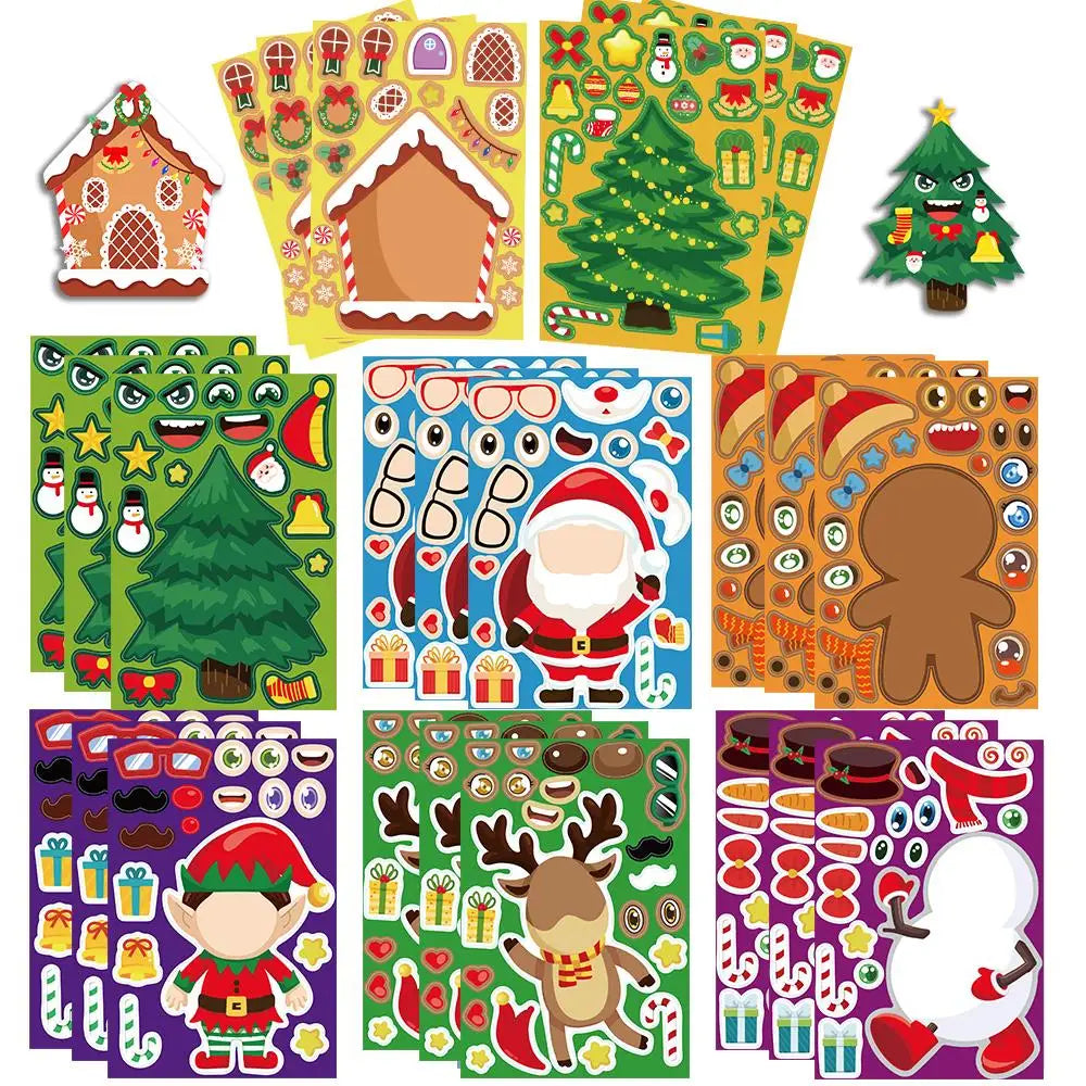 Christmas Stickers ™ - Legende vinterdekoration