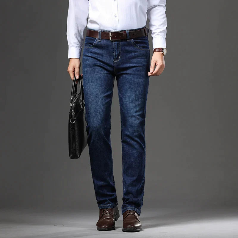 Herren Business Casual Stretch Jeans
