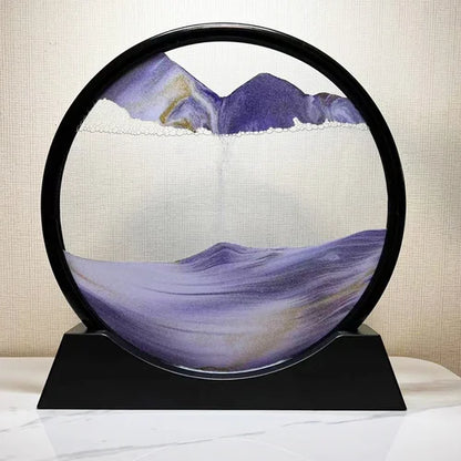 3D Hourglass Deep Sea Sand Landscape