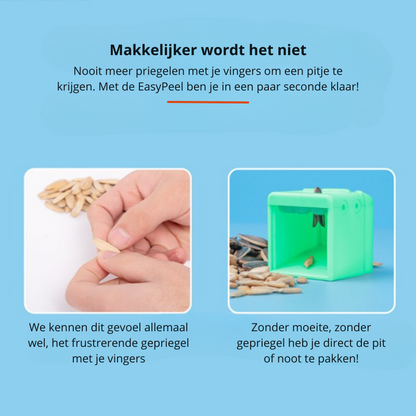 EasyPeel | Bespaar tijd en moeite bij het pellen van jouw zonnebloempitten