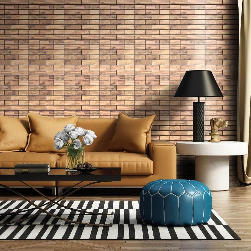 3D Wall Tiles for Peeling and Sticking