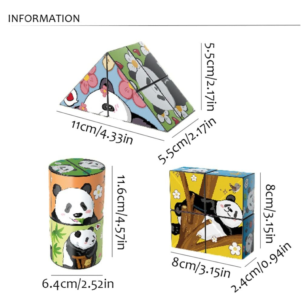 Panda Tubs ™ - Game et puzzle éducatifs