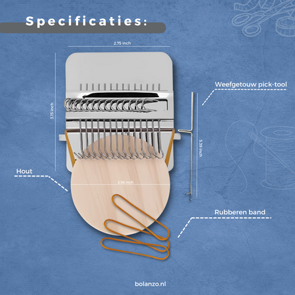 MiniLoom - Praktisch Weefgereedschap voor Reparaties
