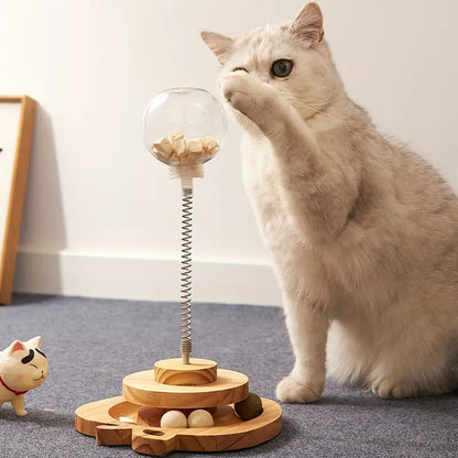 SnackSpire™ | Langsam fressendes Spielzeug für Katzen