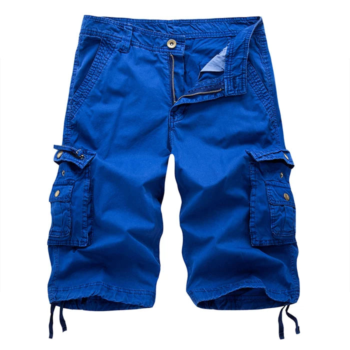 Wetzel™ - Heren Katoenen Shorts in Grote en Extra Grote Maten met Relaxed Fit