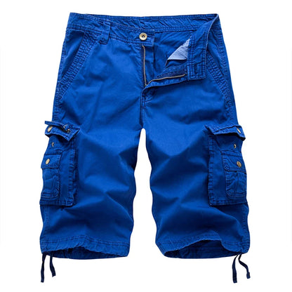 Wetzel™ - Heren Katoenen Shorts in Grote en Extra Grote Maten met Relaxed Fit