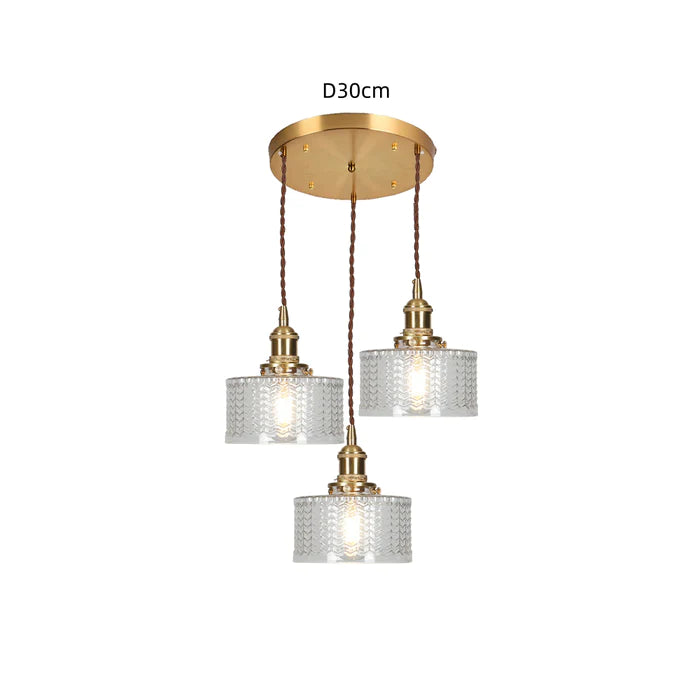 Kristallen Vintage Hanglamp - Harrison