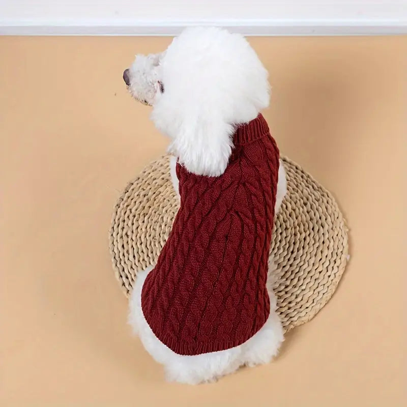 PawCozy | Weicher und warmer Wollpullover für Hunde