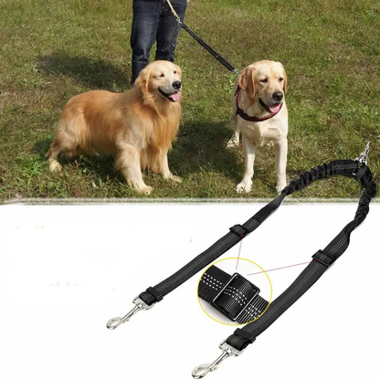 ComfortStride | Hondenriem Splitter Voor 2 Honden