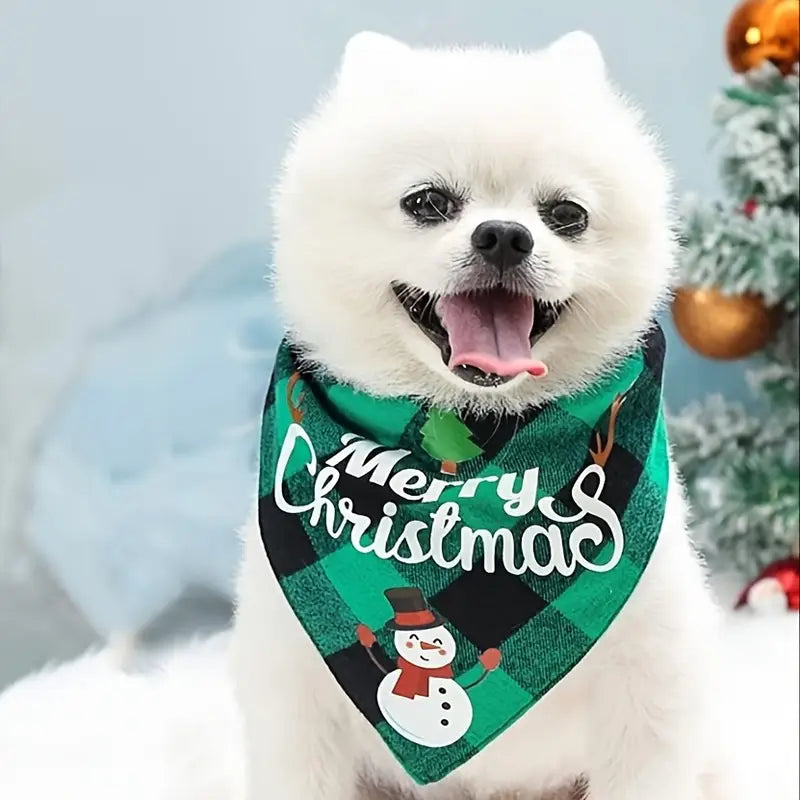 Patte de givre | Bandana pour chien chaud et réglable