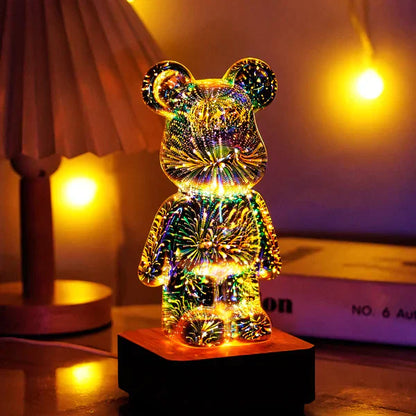 3D FIREWORK BEAR