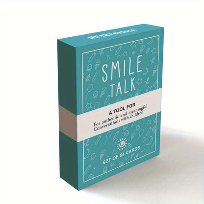 FamilieGesprekken - Smile Talk Kaartspel voor Ouders en Kinderen