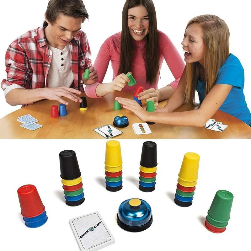 SpeedStack - Beker Stapel Spel voor Kinderen en Gezinnen