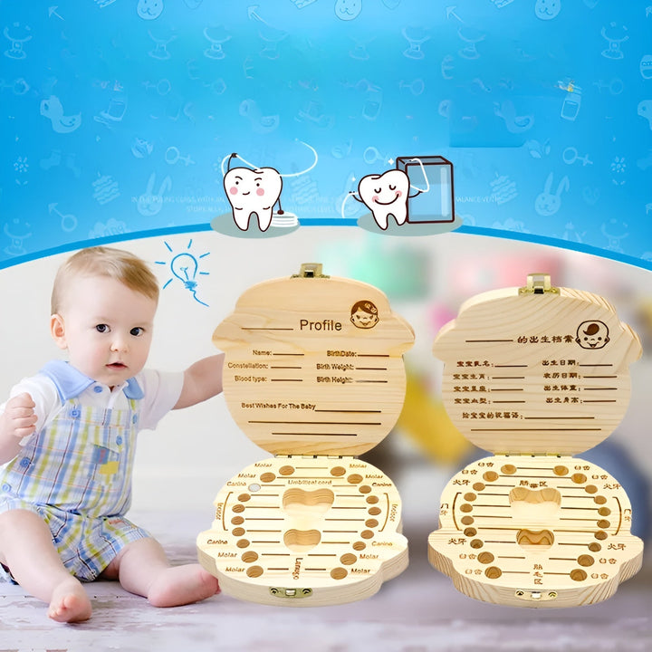 TeethTreasure™ – Aufbewahrungsbox für die Milchzähne Ihres Babys