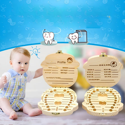 TeethTreasure™ – Aufbewahrungsbox für die Milchzähne Ihres Babys