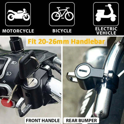 Universelles Motorradhelm Schloss