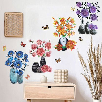 3D Vase Stickers