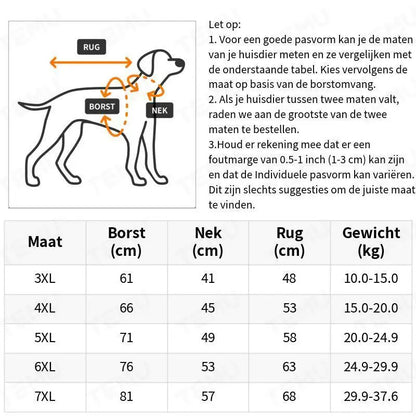 FurCozy | Wintertrui voor honden tegen kou en sneeuw