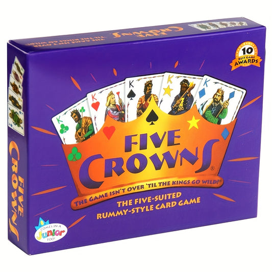 Kings Go Wild - 5-Suited Rummy Kaartspel voor Feestdagen