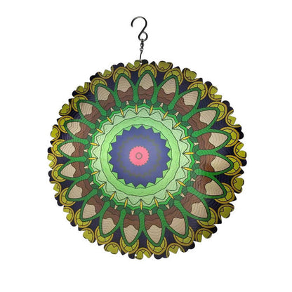 3D Colourful Wind Spinner Mandala