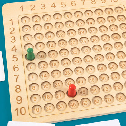 Mathsguru - Montessori Holzmultiplikationsbrettspiel